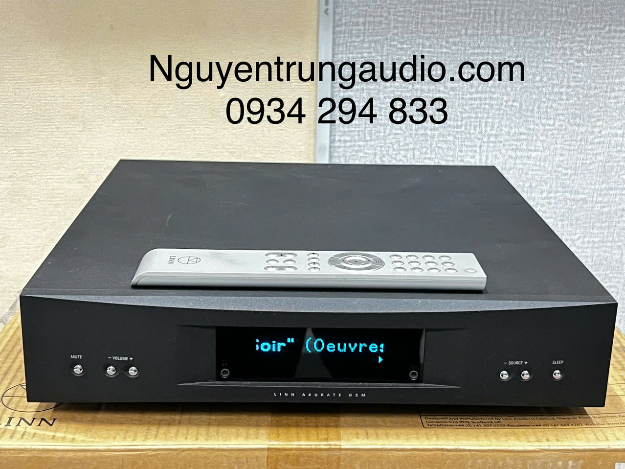 Linn Akurate DSM/1 Like New – Network Player, DAC, Roon Ready