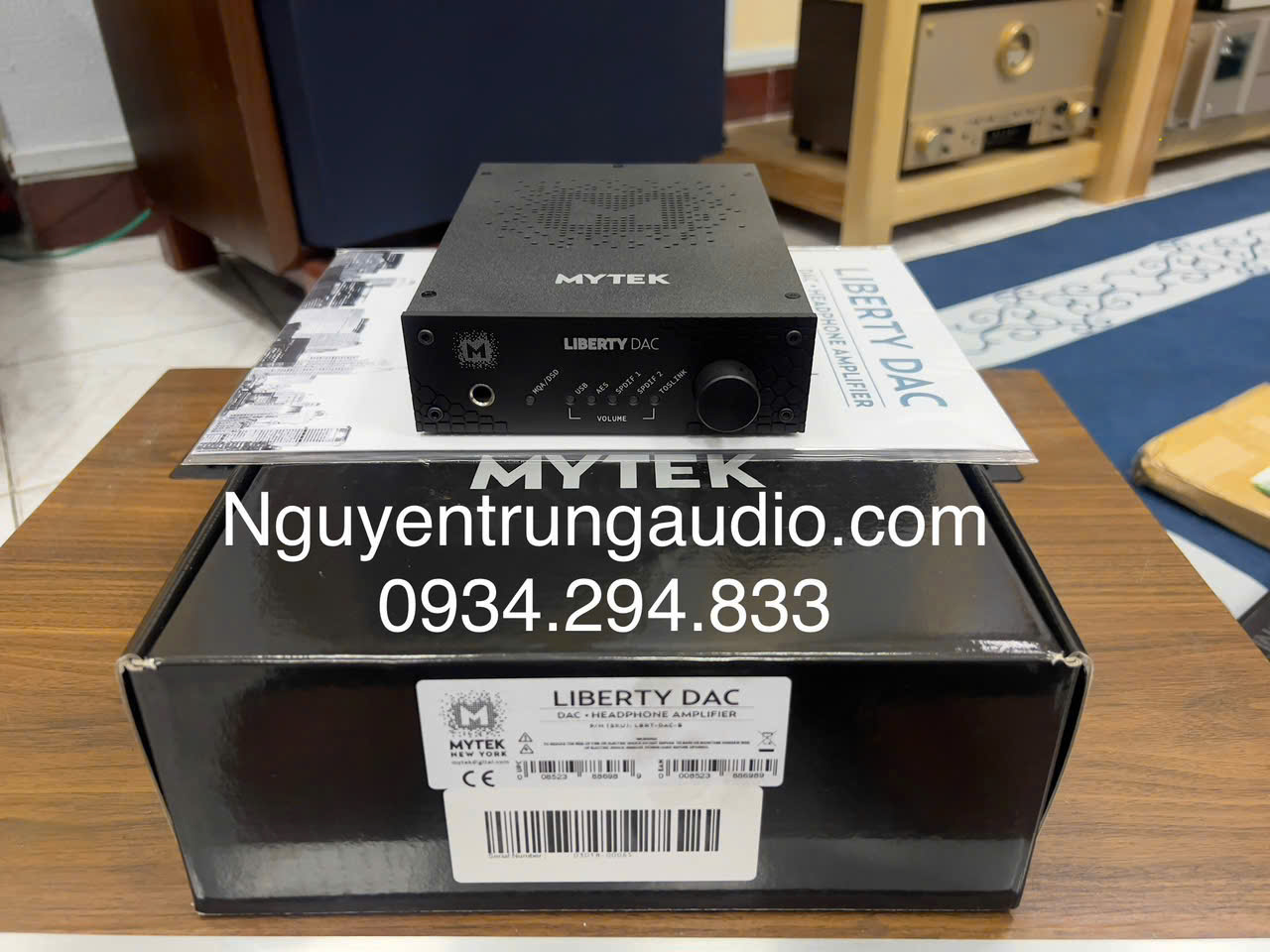 Mytek Liberty DAC – nhỏ gọn, mạnh mẽ, chuẩn studio