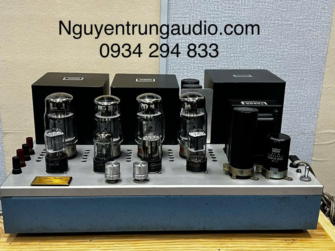 Pow đèn KT88 full Tango