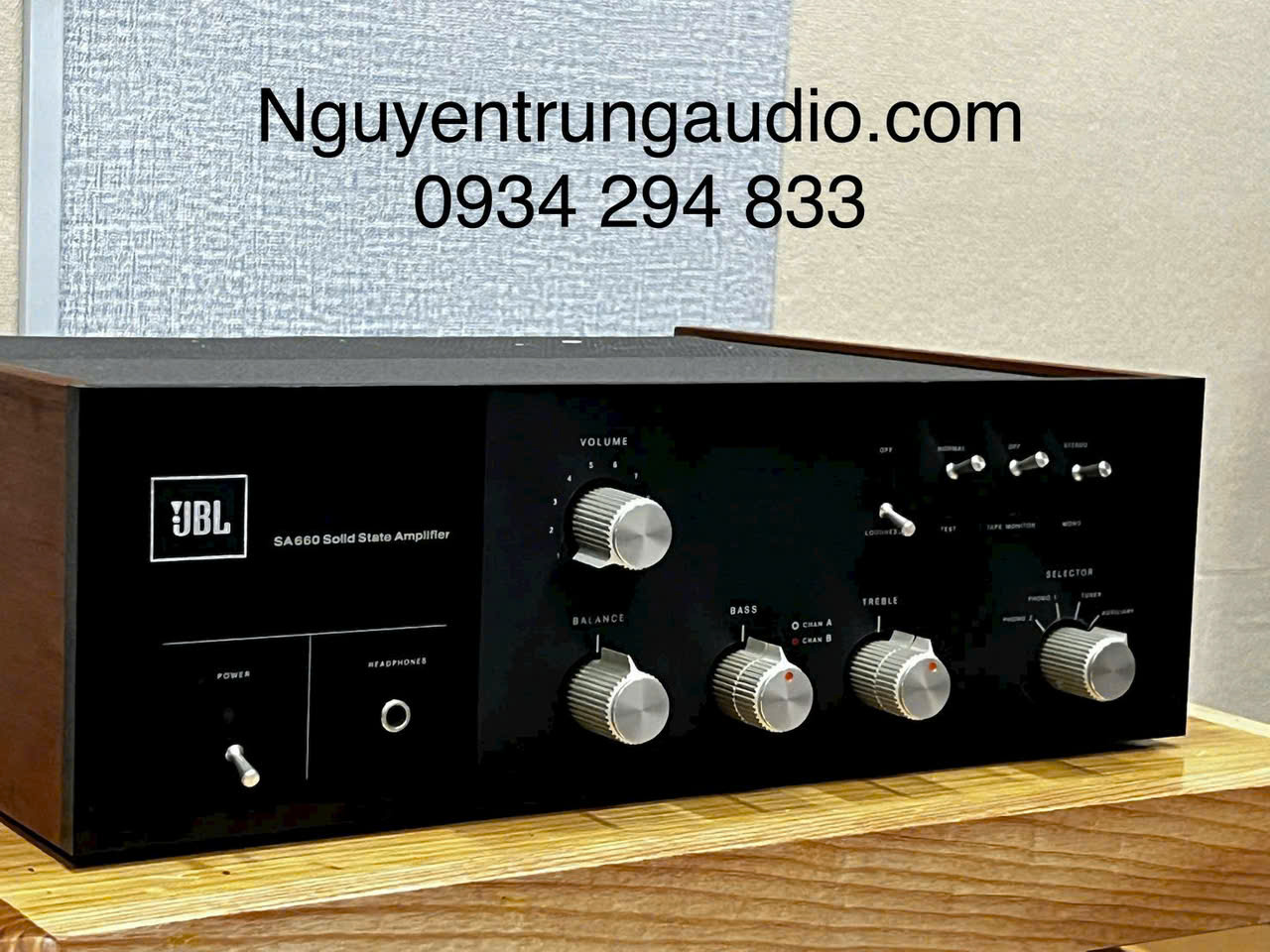 Amply huyền thoại JBL SA-660