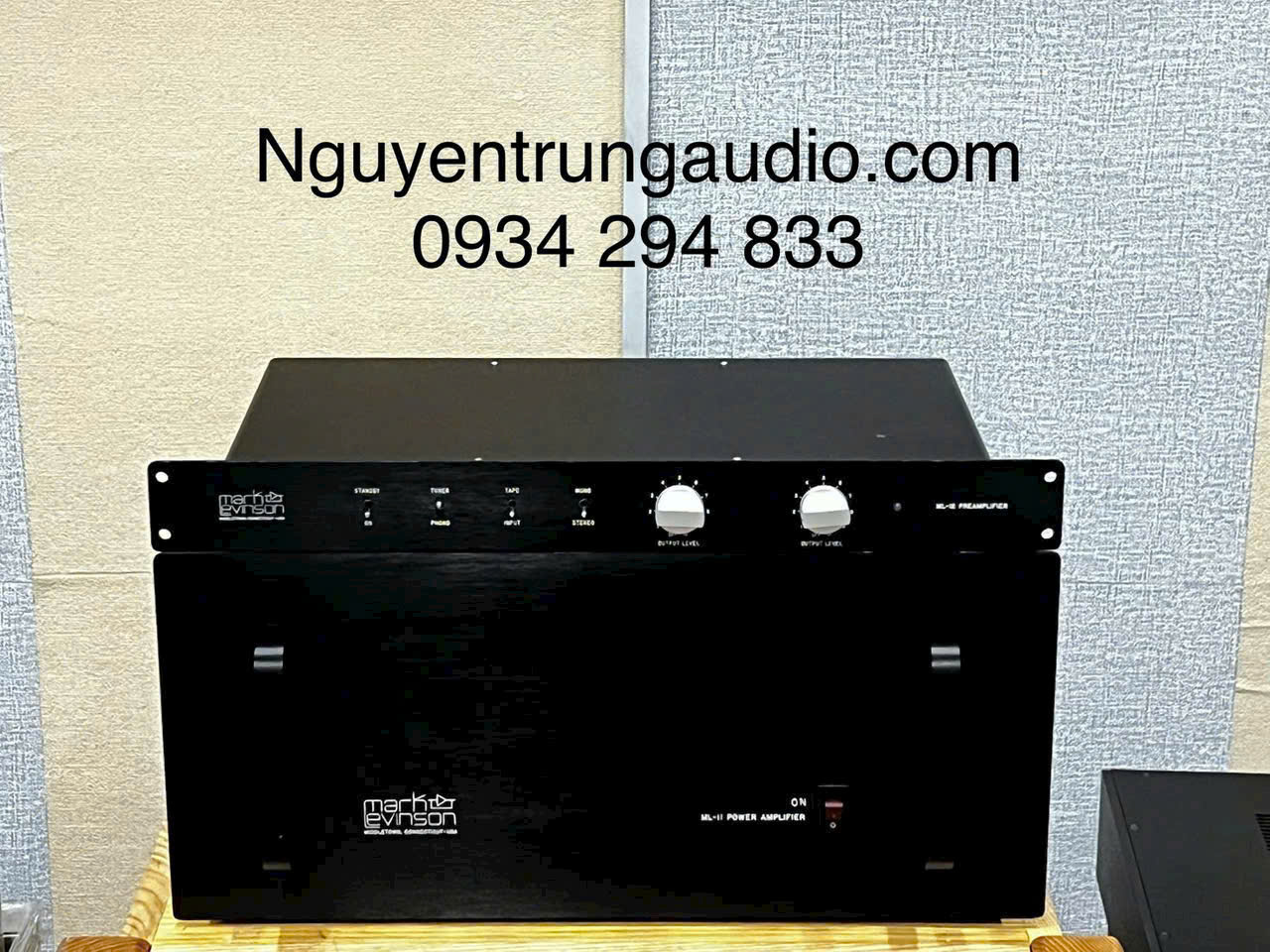 Pre power Mark Levison ML 11 +ML 12 