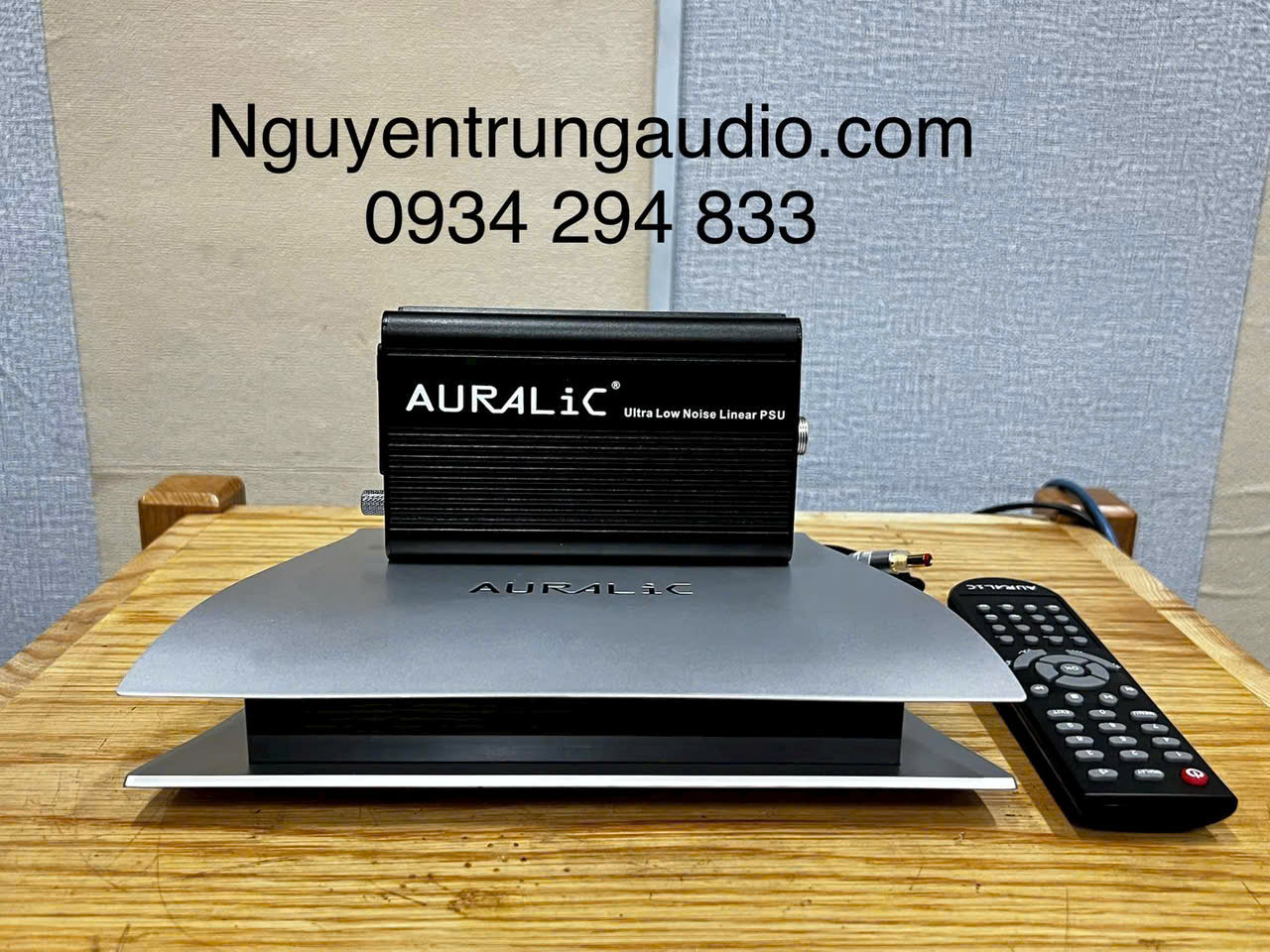 Auralic Aries Streaming Transport Roon Ready Kèm Nguồn Tuyến Tính Chính Hãng