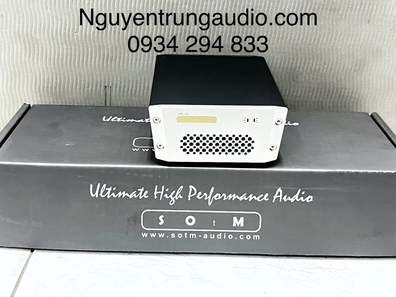 SOtM sMS-200 Network Player | Roon Endpoint Hi-End, USB Audio Transport